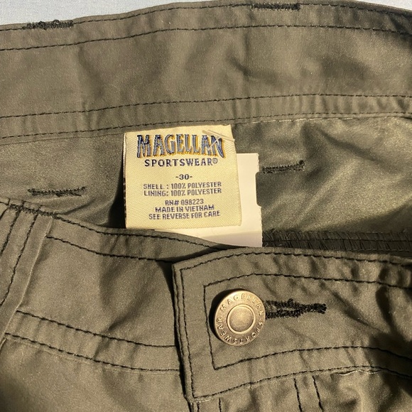 Magellan Outdoors Tan Cargo Pants Relaxed Fit Straight Leg - Picture 6 of 15